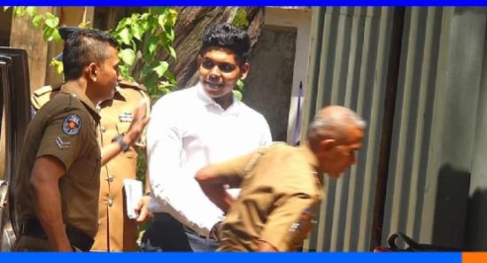 අනුජ දිනාජිත් බණ්ඩාරට පැය 24ක රැඳවුම් නියෝග...